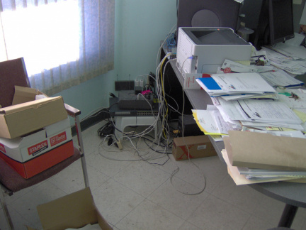 Ginoogaming Band Office switch