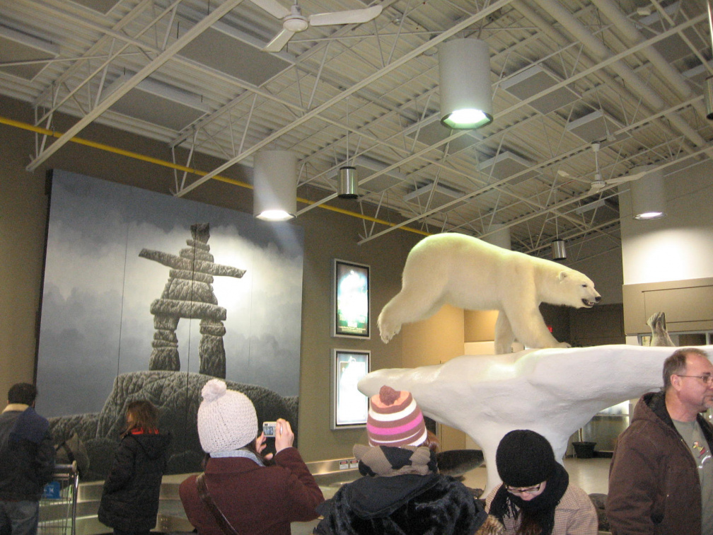 The airport in Yellowknife