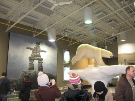 The airport in Yellowknife