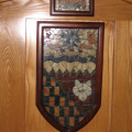 The NWT coat of arms in the old speakers chair