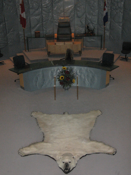 From the spectator's gallery in the legislature. Consensus government is working in NWT (see [url=http://www.assembly.gov.nt.ca/