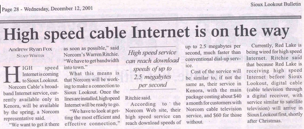 Sioux Bulletin - Dec 12, 2001