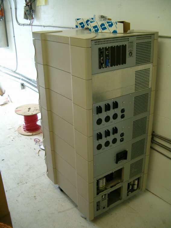 The UPS unit to provide the interim power supply until the disel generator kicks in