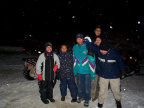 This is another shot of the kids playing outside the church. Behind all these smiling faces is Peter Dunsford.