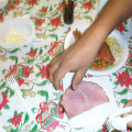 This is the picture of the Christmas Ham