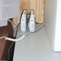 The cable modems at the band office. The video conferencing unit runs on its own cable modem to ensure quality of service and gu