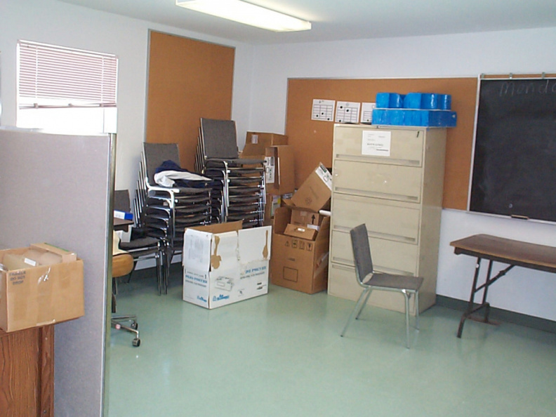This is just a photo of the other half of the room where the dental office is located.