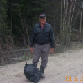 Councillor (my grandpa) Fred Meekis isn't afraid to get his hands dirty and help out.