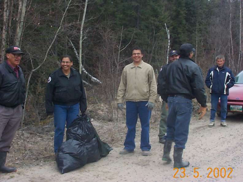 Do you see Ray Stewart from KO Public Works hiding in the background? Even out-of-town guest got caught up in the community spir