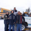 Marlene, Rochelle, Mary, Margie wanted a pic to remember the day.