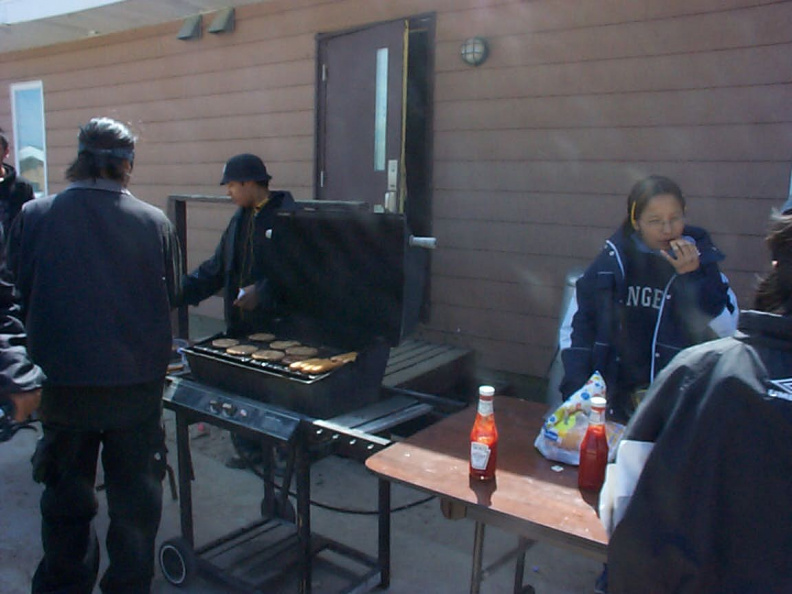 The Grade 9's did some last-minute fundraising to assist with their trip to Edmonton. They are leaving on Saturday.