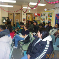 The room was packed with community members who wanted to see what their children, grandchildren and the others had in store for