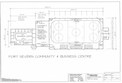 Plans for Community / Business Centre in Fort Severn - Aug 2001