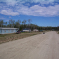 Just a shot of Keewaywin road. Some of the garbage has been picked up already
