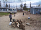 Another clean up crew. Earth day was successful in having the community participate.
