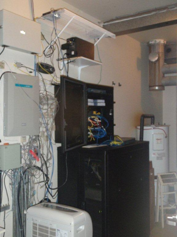 Temagami First Nation server room Health Centre