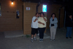 The Ladies of Keewaywin. Looking on at the evacuation.