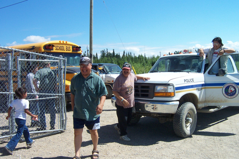 Our councillor Mr. Thompson walking this way.