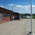 A picture of the Keewaywin airport
