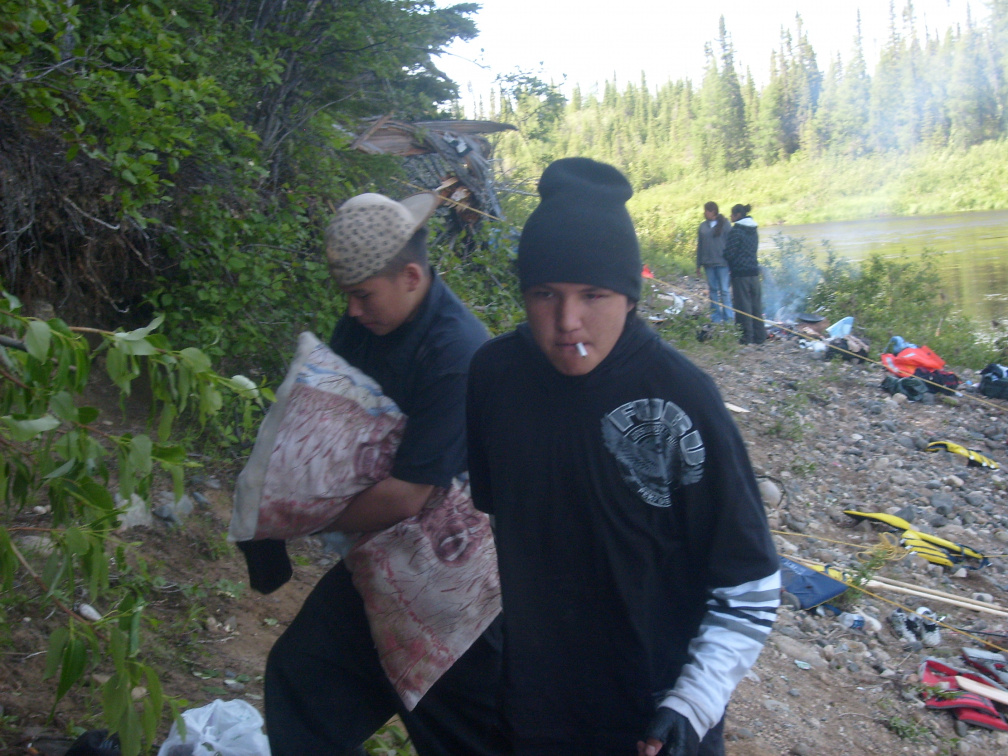 whitefish lake canoe trip 058