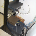 The Bell router and access modem.