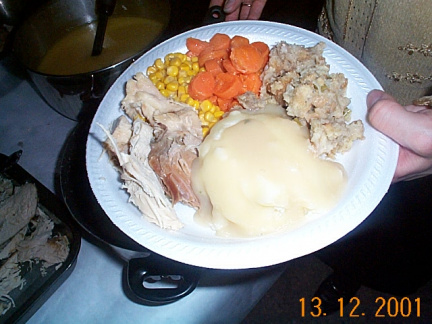 The School's delicious food is featured here. Doesn't that just make your mouth water?