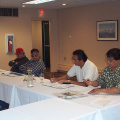 KO Chiefs' Meeting - Aug 9, International Falls (Goyce, Peter, Roy Dale, Freddie)