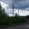 pole across street from proposed site if nearer pole is not suitable to pull power from