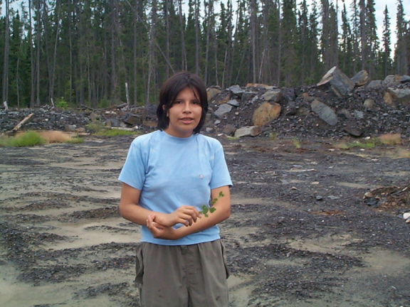 Here is Kathleen Rae with some Trembling Aspen.