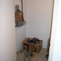 The room with the headend equipment upon my arrival on Nov 27, 2001.
