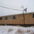 The KiHS and eCenter with the cable system cables leaving the building.