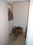 The room with the headend equipment upon my arrival on Nov 27, 2001. 
