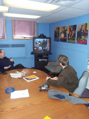 Sioux Lookout Bulletin report (Nick) meets with some of the folks in the north as he prepares a newspaper story