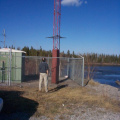 Tower at the Hydro dam.