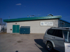 The Water Treatment Facility is attached to the school.