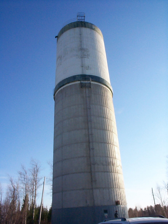 Pickle Lake water tower.
