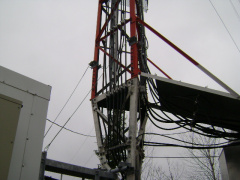 poplar hill cellular - tower base and cables