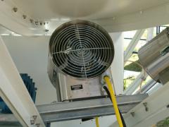 One of the Three heaters for De-icing