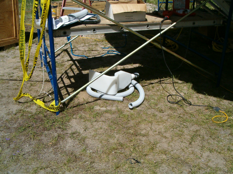 Some of the Hoses and Ducting Components of the De-icing System