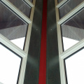 A angle of the beautiful architecture that is present throughout the whole school.