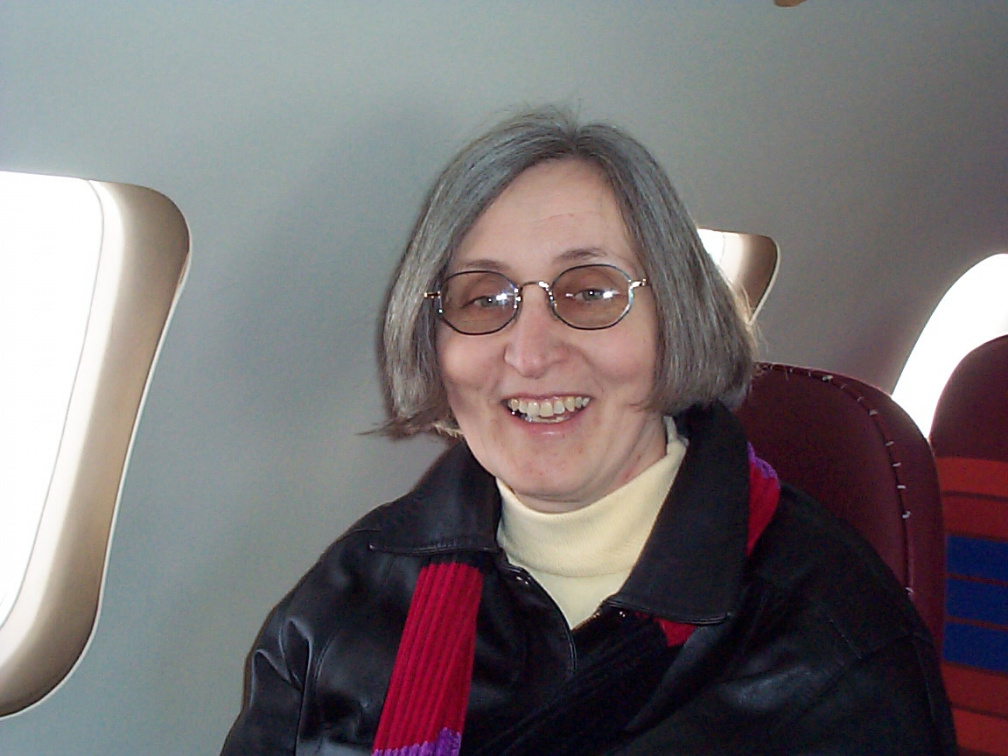 Laure Sherrington on her way to Red Lake