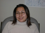 Jordina Skunk, Community Telehealth Coordinator for Fort Severn.