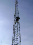 Tower climb and rescue training