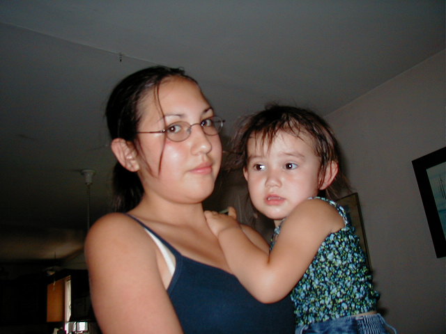 Stefanie &amp; Alliah - Aug 5, 2001