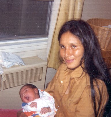 Jessie Matthews and her son Paul (July 1973)