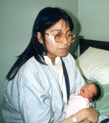 Harriet Matthews and Leona (May 1985)