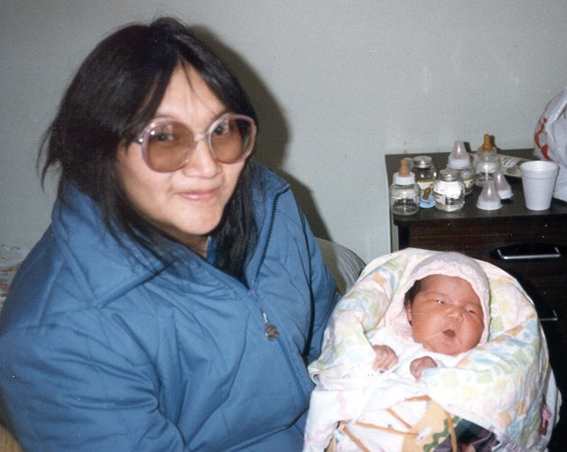 Maria Thomas and Kelly Jean (May 1986)