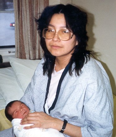 Harriet Matthews and Desmond (January 1987)