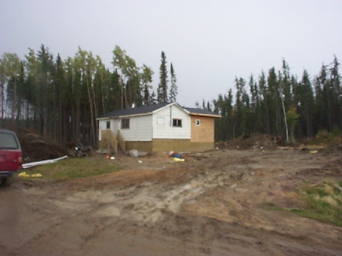 this house was moved from across town to here, where it now stands.