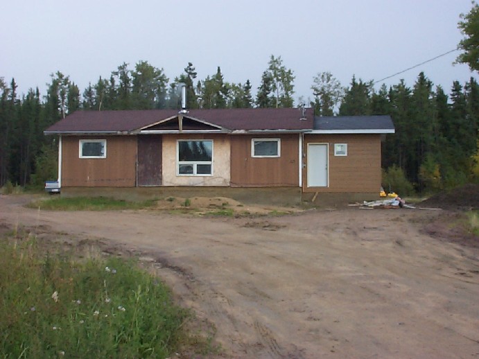 this house also has a new extension